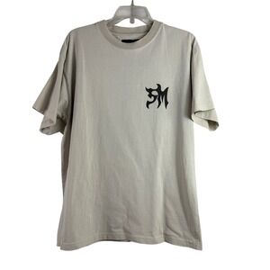 Saint Morta T Shirt Diamond Logo Graphic Tee Streetwear Embroidered Sz M
